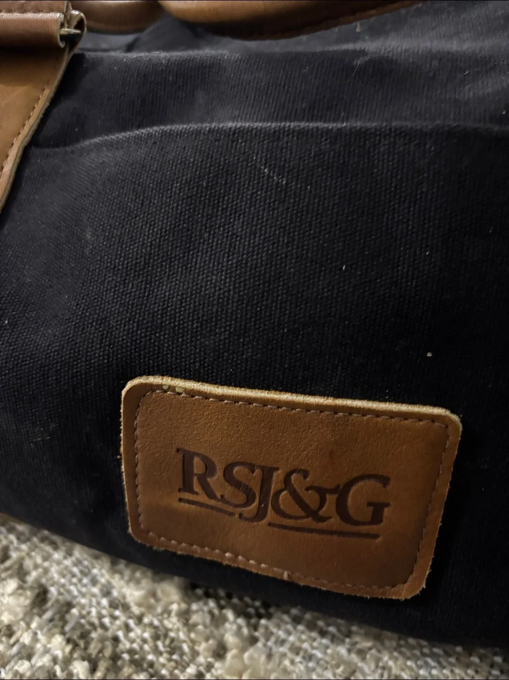 RSJ&G black canvas